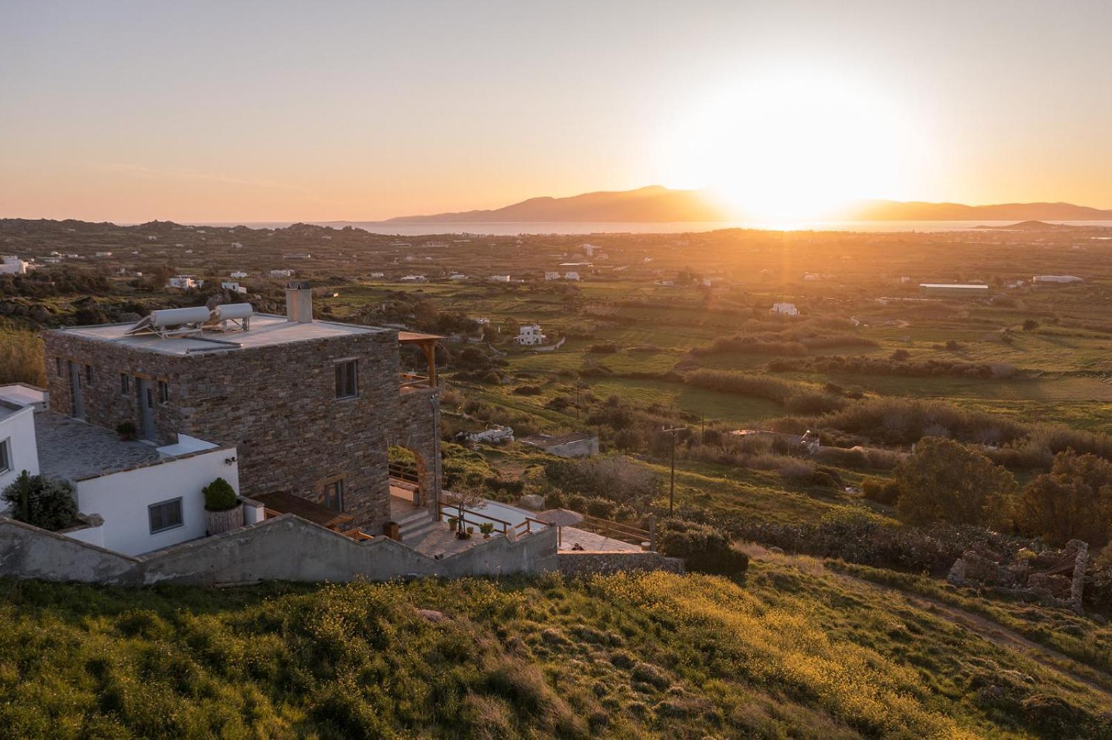 Villa Papa Glinádo Náxu Kültér fotó