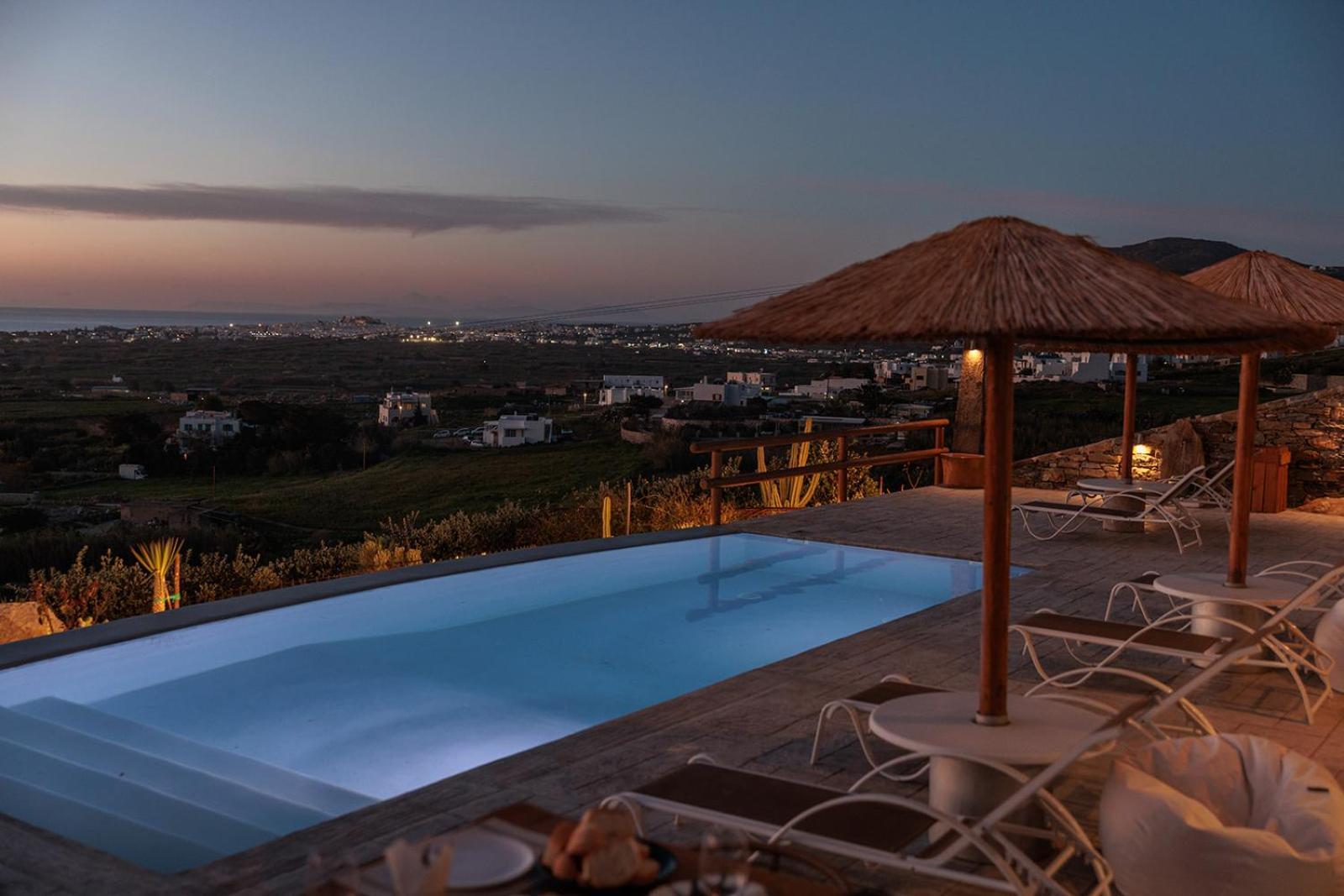 Villa Papa Glinádo Náxu Kültér fotó
