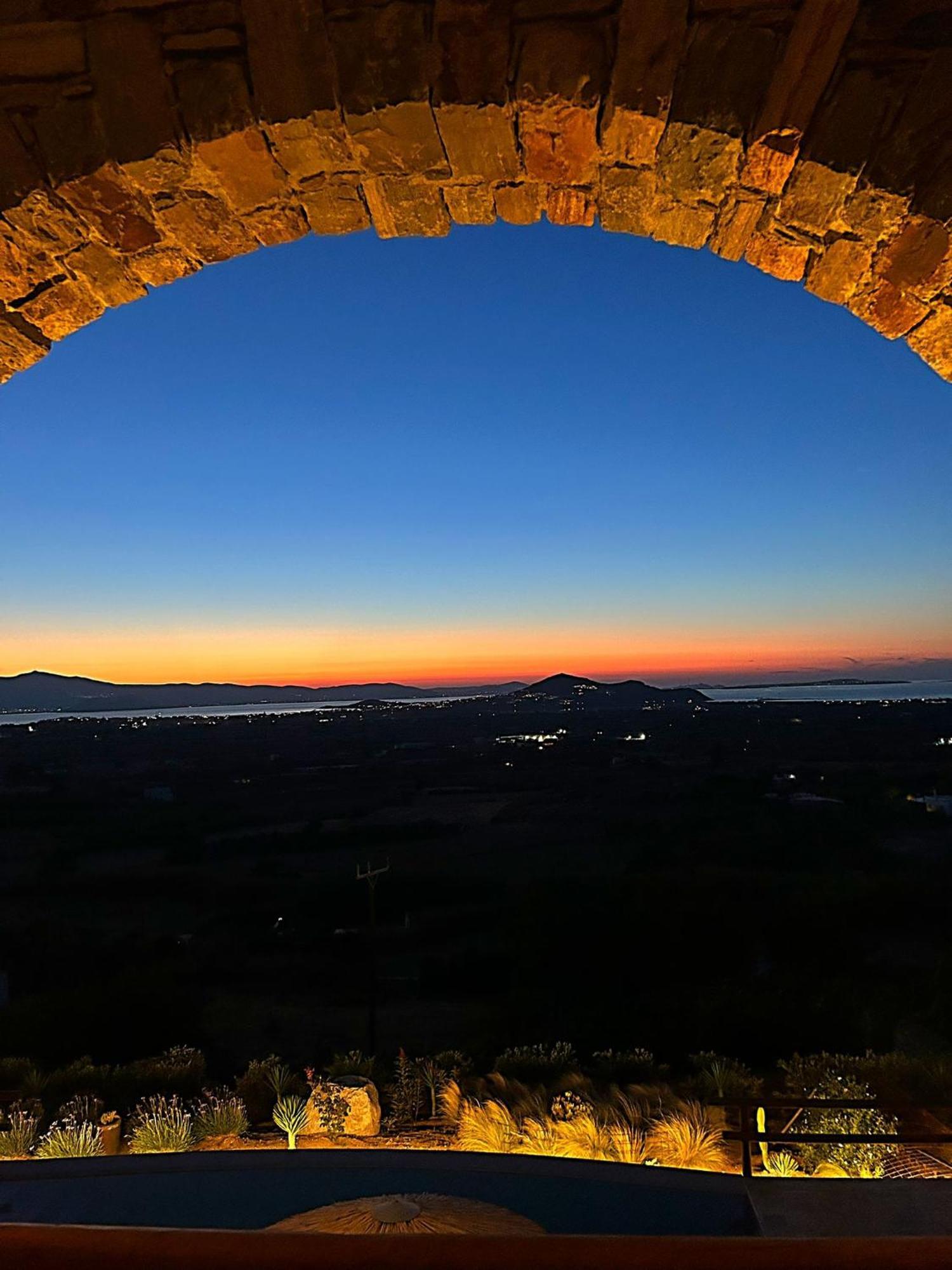 Villa Papa Glinádo Náxu Kültér fotó
